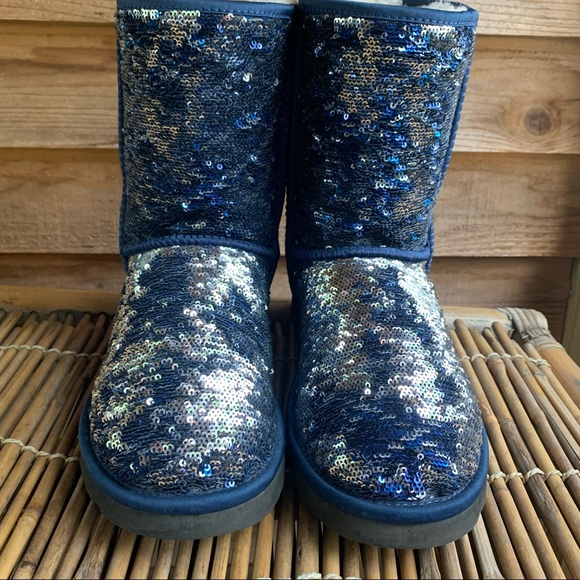 UGG Sequin Color Change Boots - Picture 7 of 14